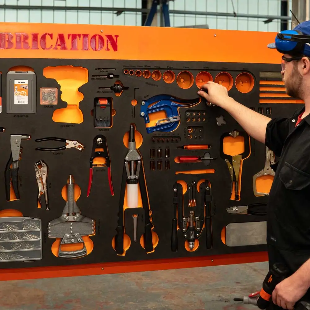 Foam Shadow Board for Tools