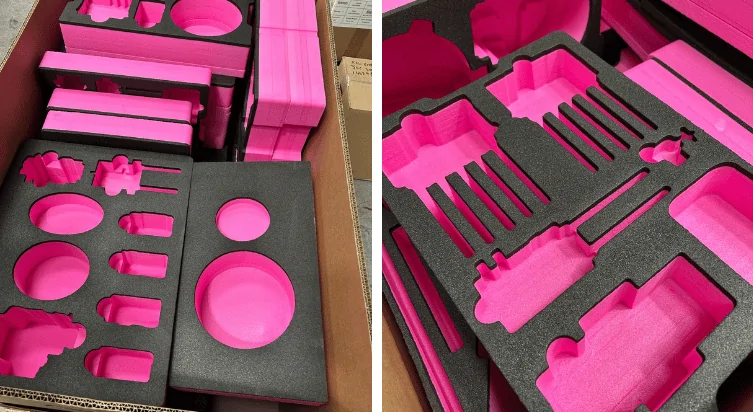 Custom Foam Inserts for Film Production Equipment Cases