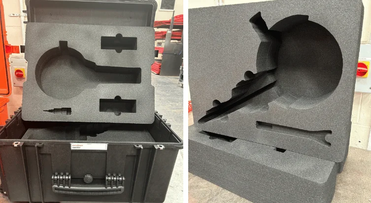 Custom Cut Foam Solution Designed Around Your Equipment 